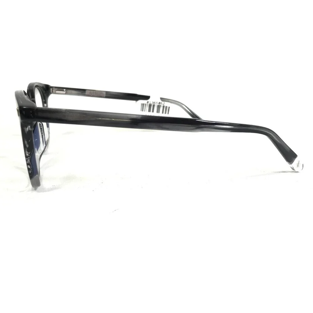 Penguin Eyeglasses Frames The Locke RK Grey Horn Clear Round Full Rim 49-21-140